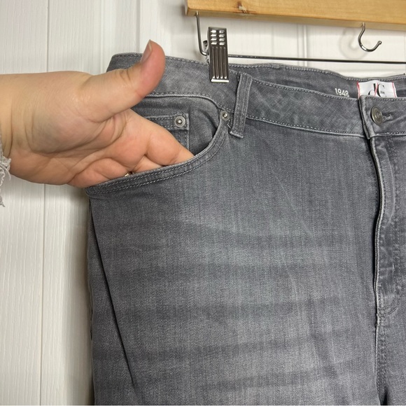 NWT Penningtons 1948 Fit Straight Leg Jeans d/C Jeans GREY size 22 - Picture 7 of 16